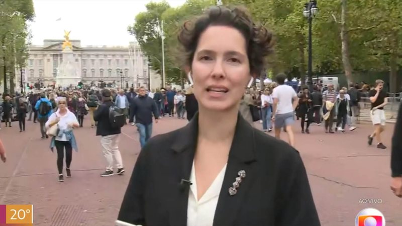 Cecilia Malan em Londres - Foto: Reprodução / Globo