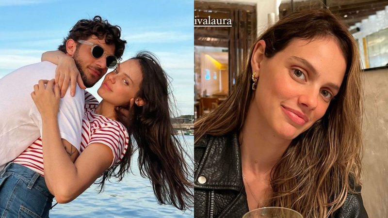 Chay Suede faz sessão de fotos da esposa, Laura Neiva, e se derrete - Reprodução/Instagram