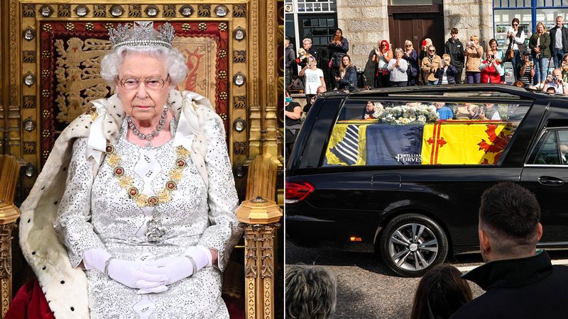 Rainha Elizabeth II: caixão deixa o Castelo de Balmoral para o início das despedidas - Fotos: Getty Images