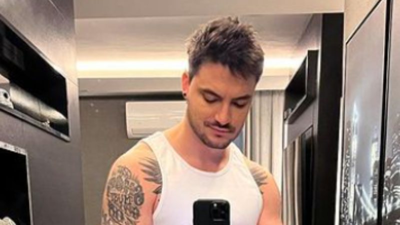 Youtuber Felipe Neto compartilhou seu antes e depois e levou os internautas à loucura - Foto: Reprodução / Instagram