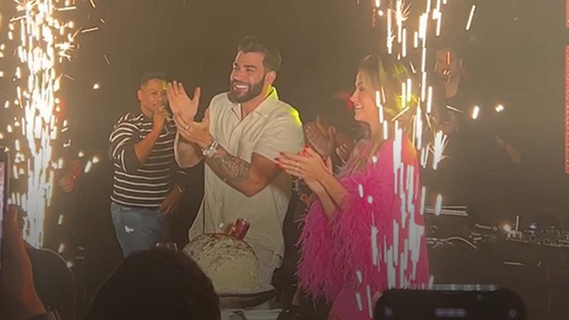 Gusttavo Lima comemora seu aniversário com os amigos - Fotos: Divulgação