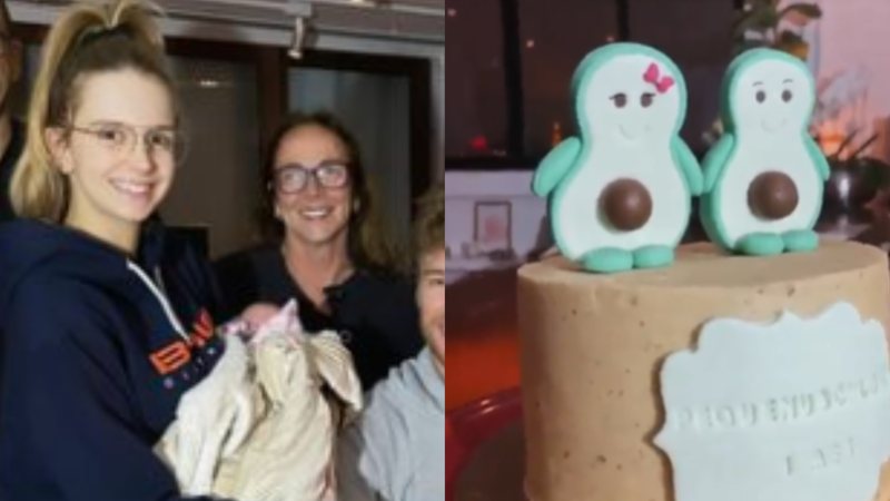 Isabella Scherer celebra primeiro mês dos gêmeos com festinha em casa - Reprodução/Instagram