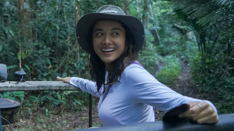 No Dia da Amazônia, Jacqueline Sato ressalta a importância da preservação da natureza - Larissa Martins/Greenpeace