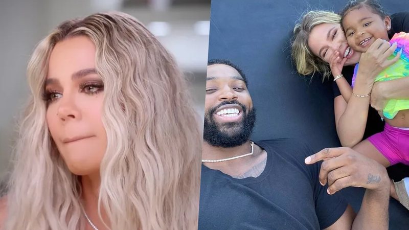 Khloé Kardashian chora ao falar sobre novo filho com o ex Tristan Thompson e expõe situação difícil - Foto/Reprodução