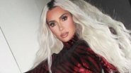 Kim Kardashian apareceu na festa de Beyoncé com look brilhante - Reprodução: Instagram