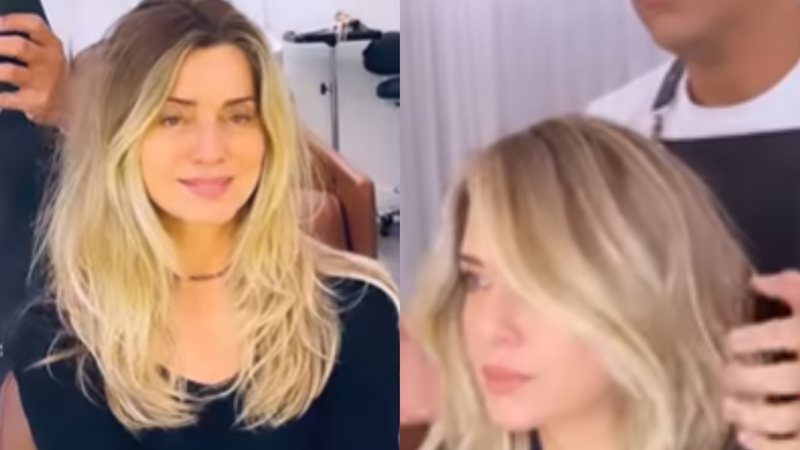 Atriz Leticia Spiller mostra o novo visual na web - Reprodução/Instagram