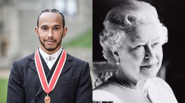 Rainha Elizabeth II teria brigado com o heptacampeão mundial de Formula 1, Lewis Hamilton, por falta de etiqueta à mesa - Foto: Reprodução / Instagram