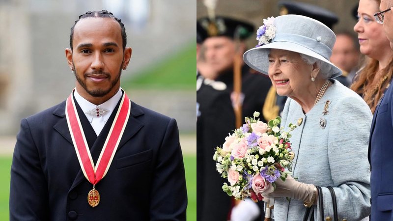 Lewis Hamilton homenageia Rainha Elizabeth II - Foto: Getty Images