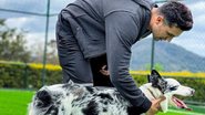 Luan Santana apareceu com sua cachorrinha Sky - Reprodução: Instagram