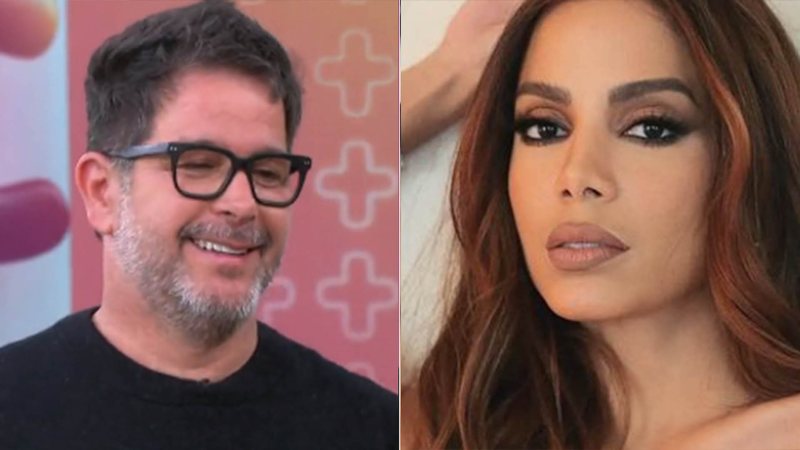 Murilo Benício relembra cantada de Anitta: 'Uma pessoa assim te elogia' - Foto: Reprodução / Globo e Instagram