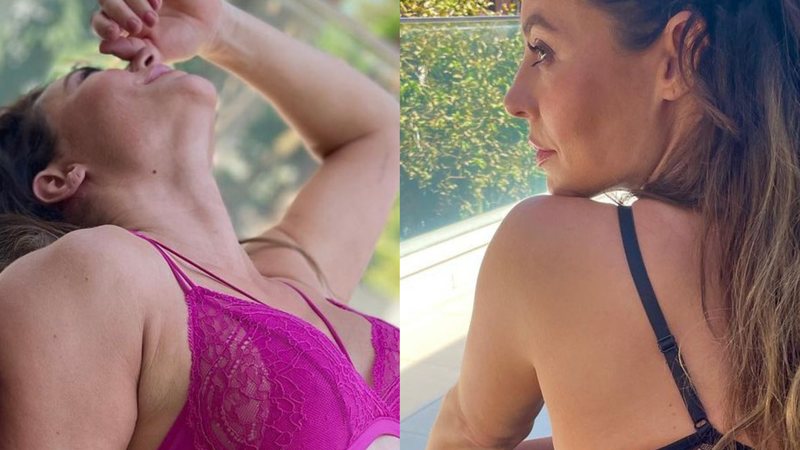 Paolla Oliveira impressiona ao exibir corpaço em fotos de lingerie - Reprodução/Instagram