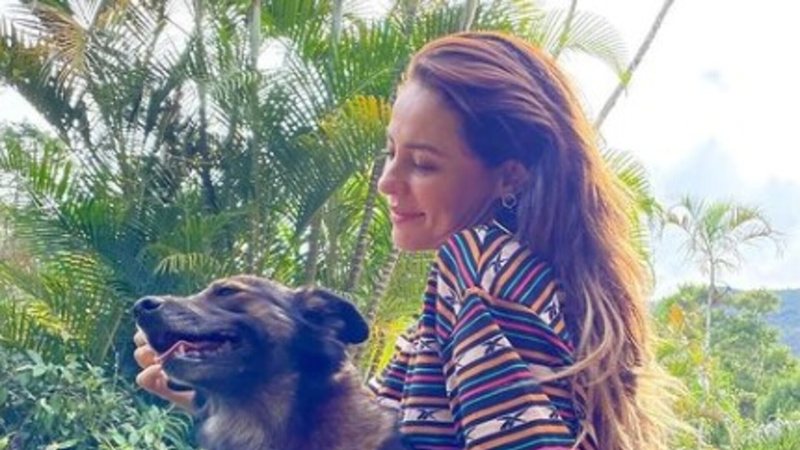 Paolla Oliveira aproveitou o dia com seus pets - Reprodução: Instagram