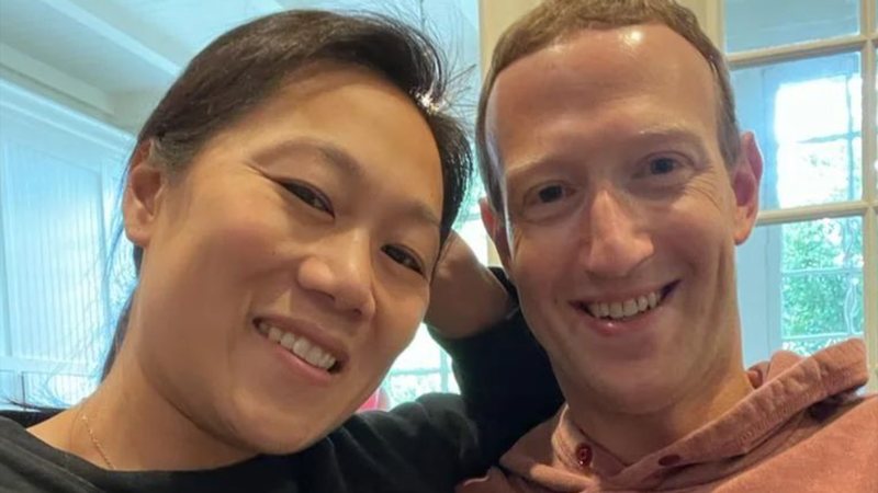 Priscilla Chan e Mark Zuckerberg - Foto: Reprodução / Instagram