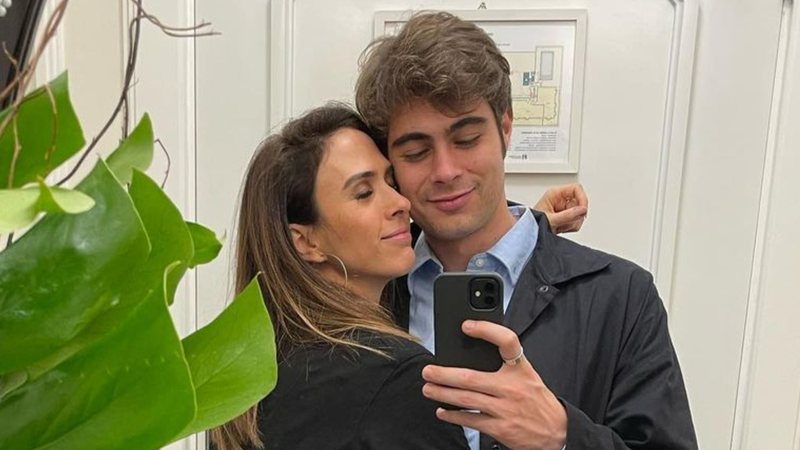 Rafa Vitti diverte ao mostrar conversa com Tata Werneck - Reprodução/Instagram