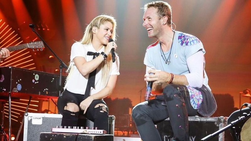 Shakira recebeu apoio de Chris Martin durante processo de separação - Reprodução: Instagram