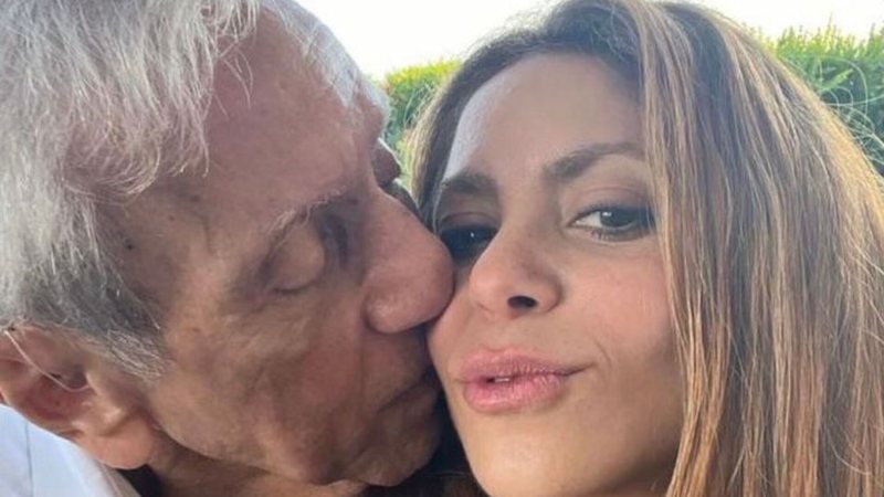 Shakira fez postagem emocionante para comemorar os 91 anos do pai - Reprodução: Instagram