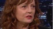 Susan Sarandon no programa Late Night With Jimmy Fallon - Foto: Reprodução