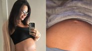 Viviane Araújo mostra Joaquim agitado na barriga - Reprodução/Instagram