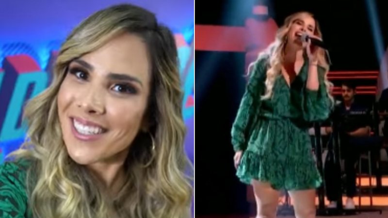 Wanessa Camargo agradece Marcos Mion em participação no 'Caldeirão' - Reprodução/Globo