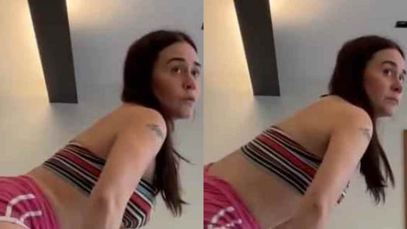 Alessandra Negrini posta vídeo aprendendo a dançar - Reprodução/Instagram