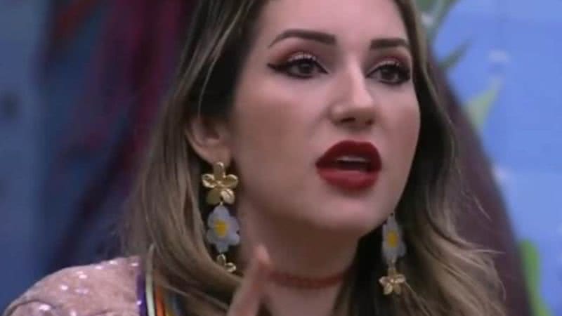 Amanda relembra falas de Sapato sobre a casa ser machista - Reprodução/Globo