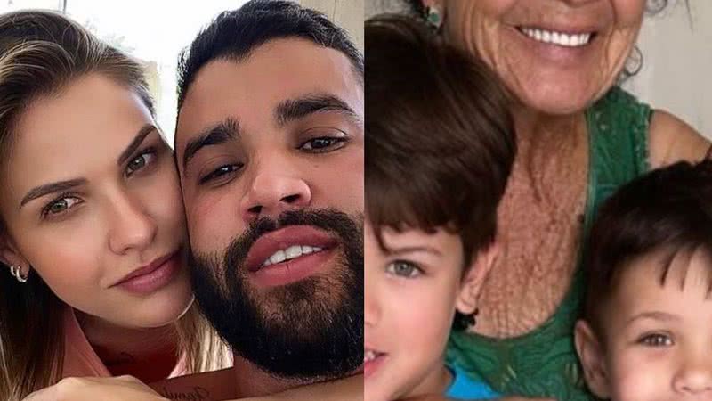 Andressa Suita a reúne a família em linda foto e se derrete - Foto: Reprodução/Instagram