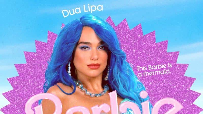 Dua Lipa será Barbie Sereia - Foto: Reprodução/Instagram