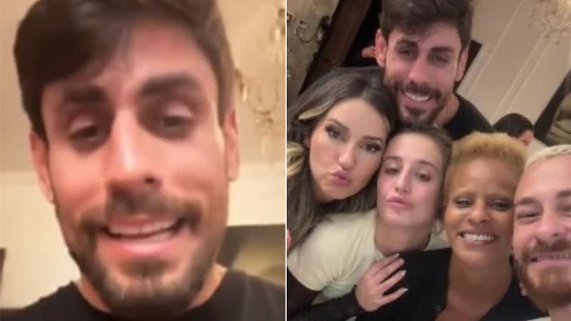 Cara de Sapato curte reencontro com ex-BBBs - Foto: Reprodução / Instagram