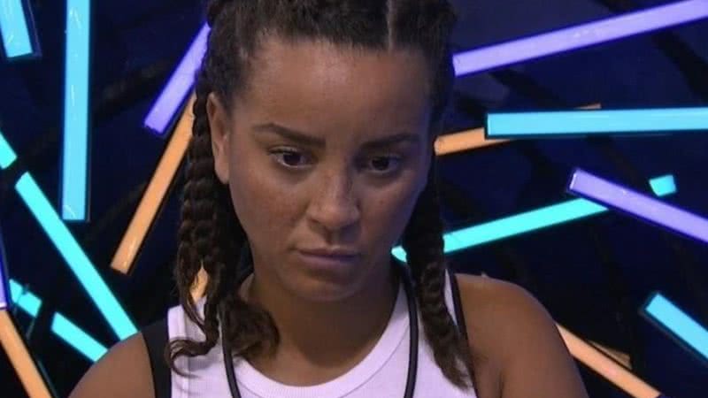 Domitila faz promessa para chegar na final do reality - Reprodução/Globo