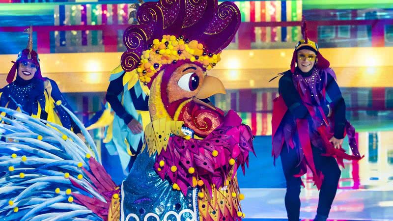 Galo no The Masked Singer Brasil - Foto: Reprodução / Globo