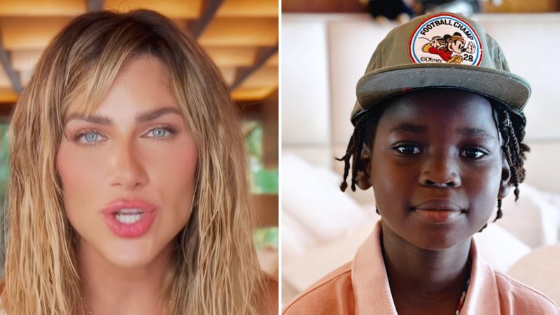 Giovanna Ewbank se explica após filho revelar que quer voltar para a África: "Orgulhosa" - Reprodução/ Instagram