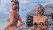 Giovanna Ewbank encanta ao posar de biquíni em Noronha - Reprodução/Instagram