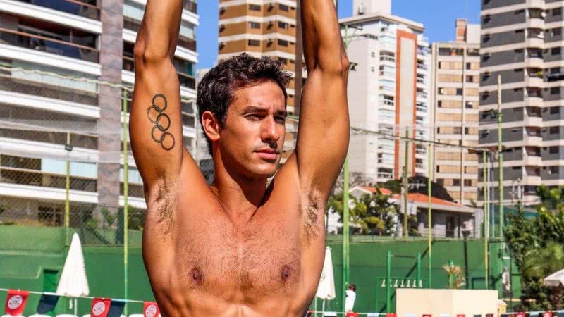 O campeão do Mister Brasil e ex-atleta olímpico Henrique Martins - Foto: Reprodução/Instagram @martins_hs