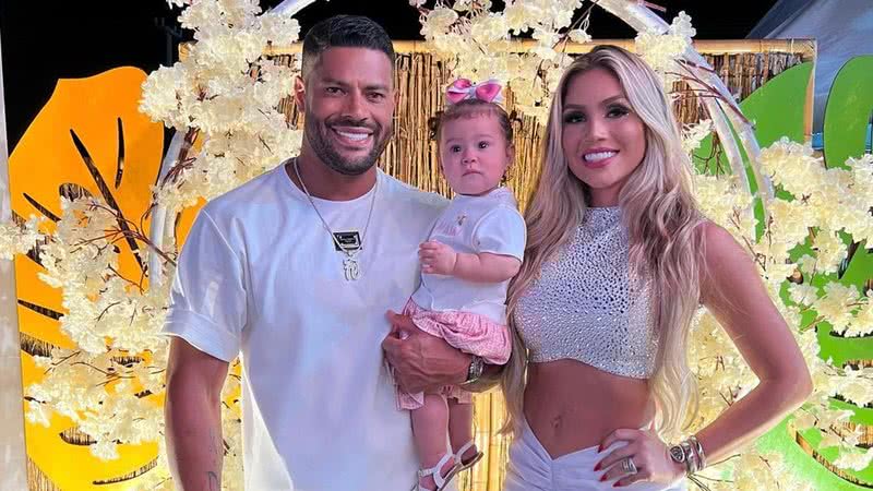 Filha de Hulk Paraíba completa um ano - Foto: Reprodução/Instagram