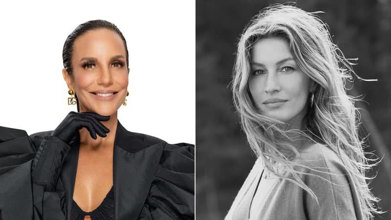 Ivete Sangalo e Gisele Bündchen - Fotos: Divulgação