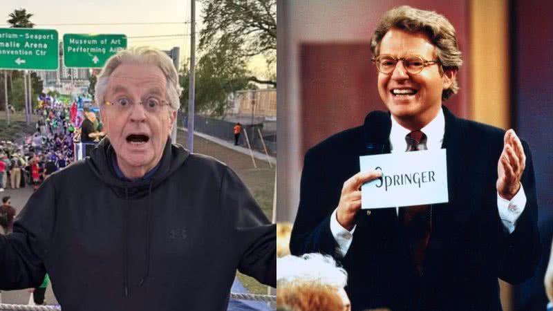 Apresentador e ex-prefeito de cidade norte-americana, Jerry Springer ganhou fama por programa com barracos - Foto: Reprodução / Instagram