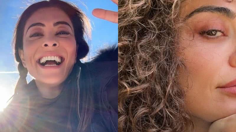 Juliana Paes encanta ao surgir com cachos naturais - Reprodução/Instagram