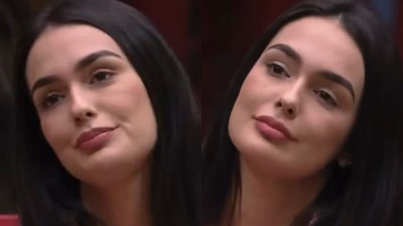 Personal trainer Larissa Santos se mostra bastante confiante e deixa possibilidade de sair do BBB 23 de lado - Foto: Reprodução / Twitter