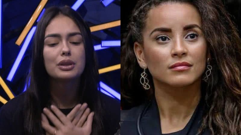 Larissa manda recado para Domitila após eliminação do BBB23 - Reprodução/Globo