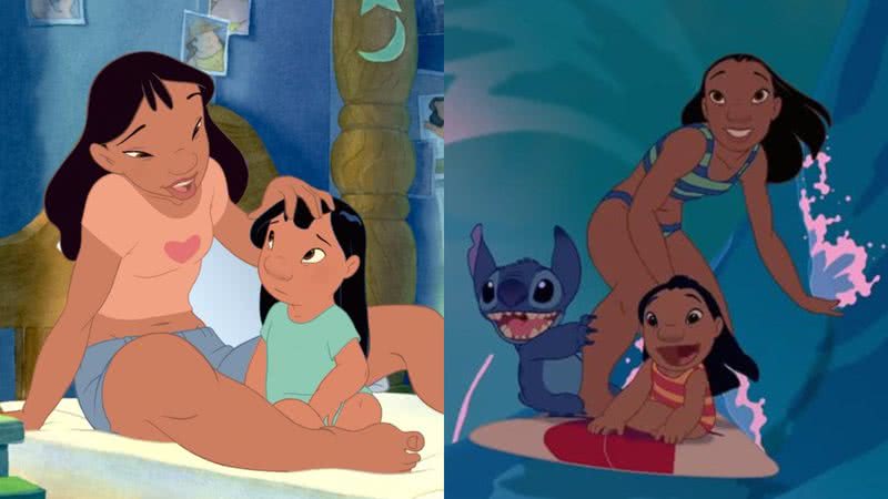 Animação Lilo & Stitch, um dos maiores sucessos da produtora, lançada em 2002, ganha live action - Foto: Reprodução / Twitter