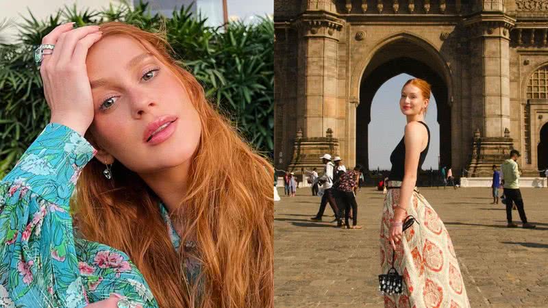 Marina Ruy Barbosa encanta ao abrir álbum de fotos de viagem à Índia - Reprodução/Instagram