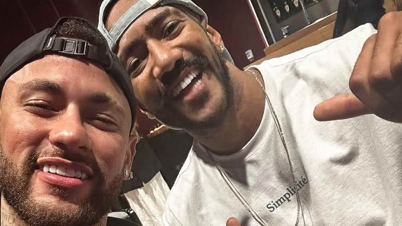 Ricardo celebra encontro com Neymar - Reprodução/Instagram