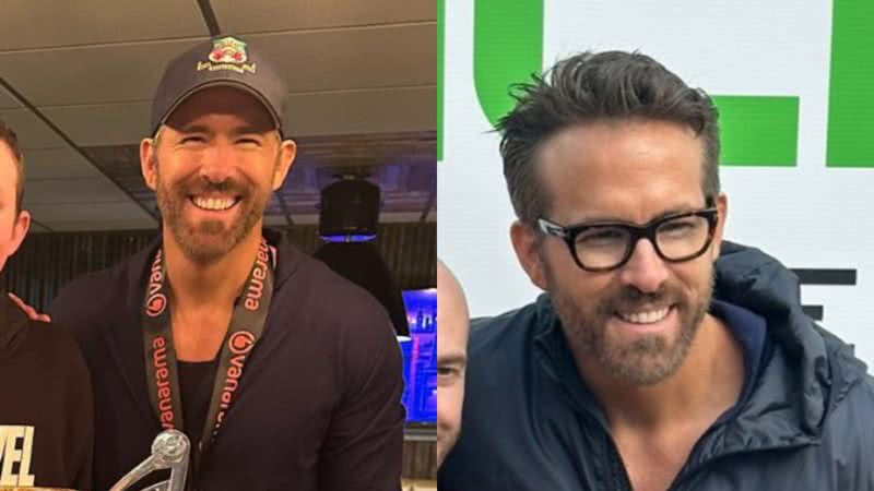 Ator Ryan Reynolds comemora acesso à quarta divisão do Wrexham, time inglês que está ajudando a reerguer ao lado de Rob McElhenney - Foto: Reprodução / Instagram