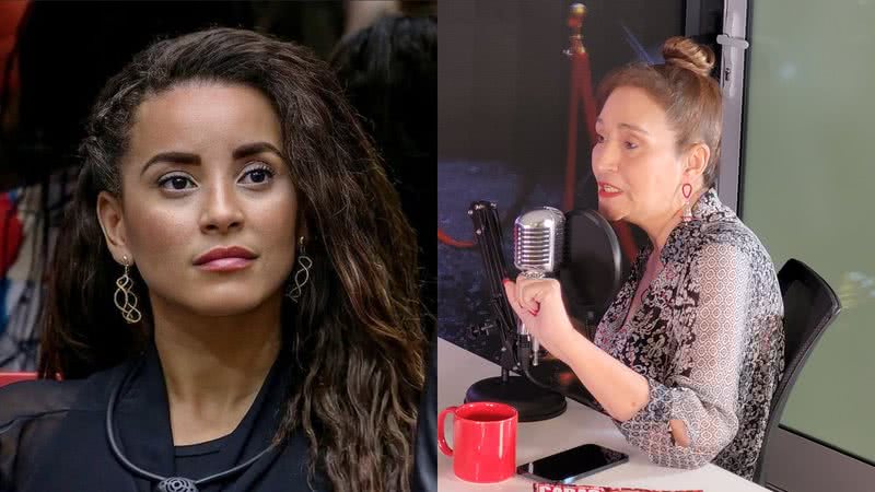 Sonia Abrão fez novas críticas ao jogo de Domitila Barros no BBB 23 - Foto: Reprodução/ TV Globo / Podcast Caras