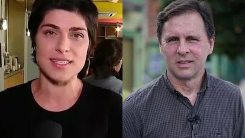 Thais Itaqui e Marcelo Canellas foram demitidos da Globo, diz site - Foto: Reprodução / Globo