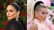 Montagem de fotos de Vanessa Hudgens e Hailey Bieber - Foto: Getty Images