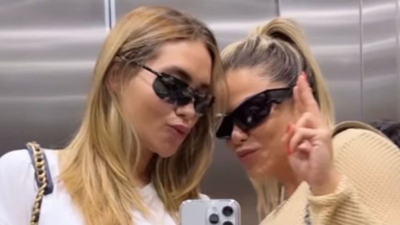 Virginia e Poliana se encontraram para momento de beleza - Reprodução: Instagram