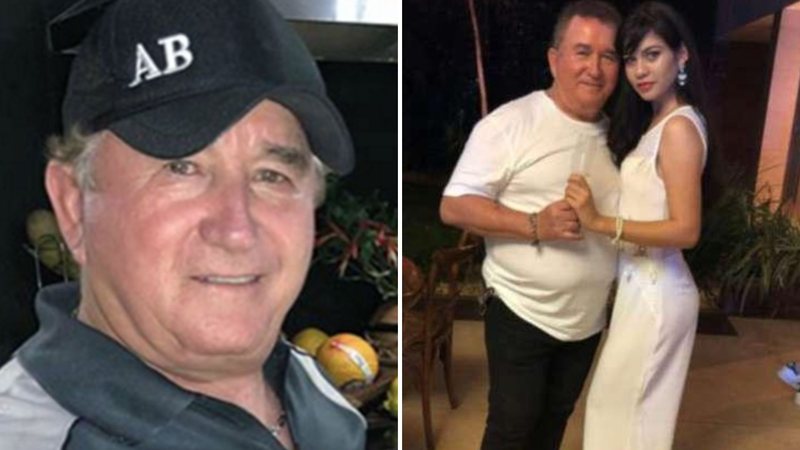 Namoro de Amado Batista com jovem 48 mais nova entra em crise - Reprodução/ Instagram