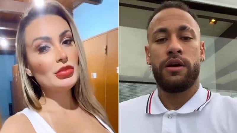 Andressa Urach e Neymar Jr - Foto: Reprodução / Instagram