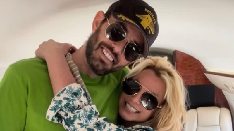 Sam Asghari e Britney Spears - Foto: Reprodução / Instagram